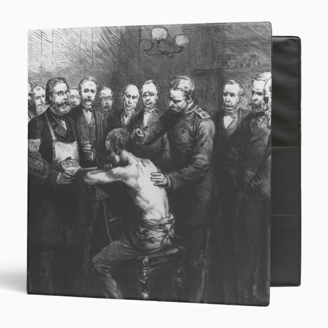 Dr Koch's Treatment for Consumption 3 Ring Binder (Front/Inside)