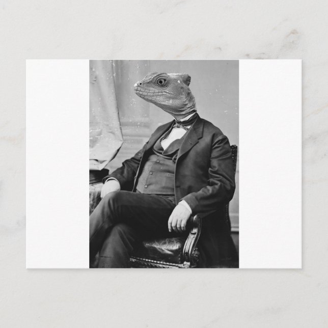 Dr. Lizard Postcard (Front)
