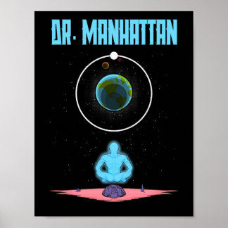 Dr Manhattan Poster