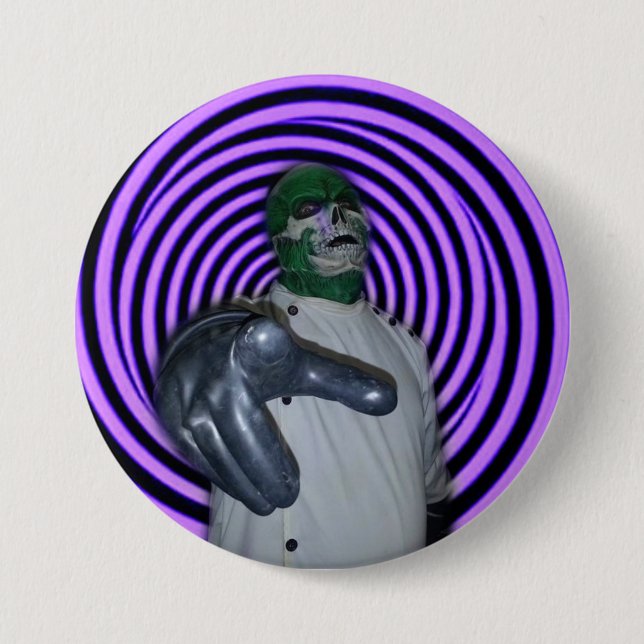 DR. MORTOSE Hypno-Ray Pinback Button (Front)
