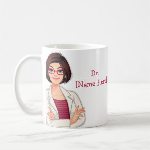 Dr. Name Custom Best Doctor Gift Coffee Mug