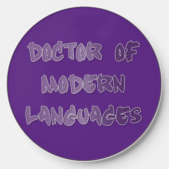 DR of Modern Languages Wireless Charger (Front)