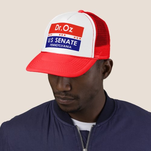 Dr Oz US Senate Pennsylvania Trucker Hat