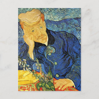 Dr. Paul Gachet Portrait, Vincent Van Gogh Postcard