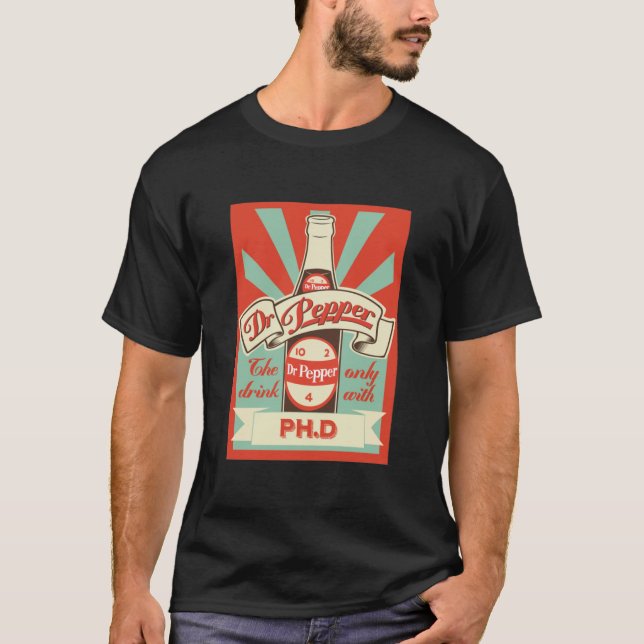 Dr. Pepper Vintage Classic T-Shirt (Front)
