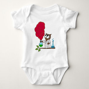 Dr. rer. nat. Owl Baby Bodysuit