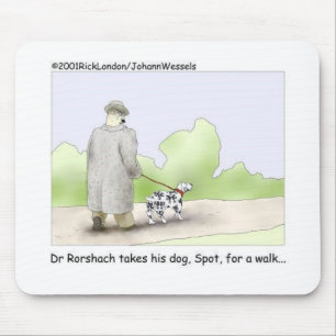 Dr. Roarshach Cartoon Gifts, Tees, & Collectibles Mouse Pad