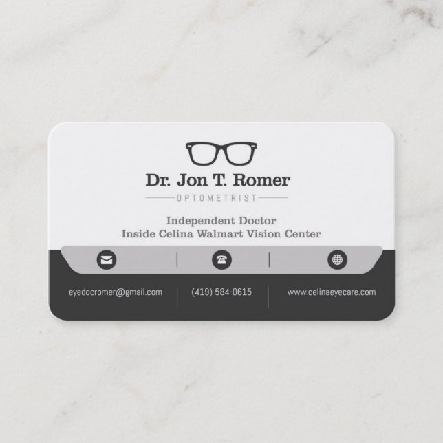 Dr.Romer Signature UV Standard Business /App Cards (Front)