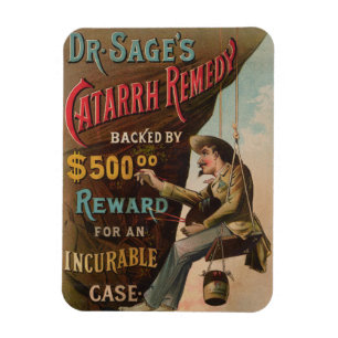 Dr. Sage's Catarrh Remedy Magnet