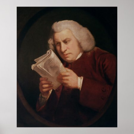 Dr. Samuel Johnson  1775 Poster