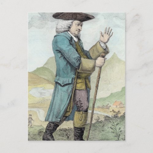 Dr Samuel Johnson Postcard