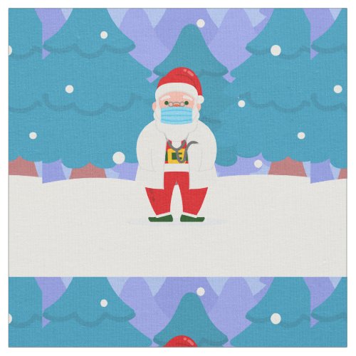 dr santa claus covid christmas face mask doctor fabric