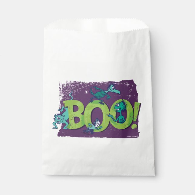 Dr. Seuss | BOO! Halloween Graphic Favor Bag (Front)