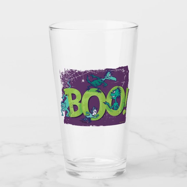 Dr. Seuss | BOO! Halloween Graphic Glass (Front)