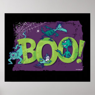 Dr. Seuss   BOO! Halloween Graphic Poster