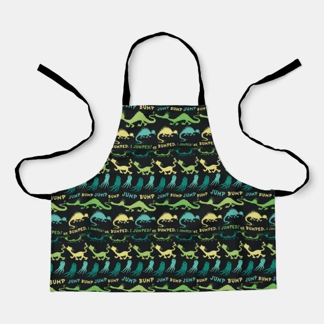 Dr. Seuss | "Bump Jump" Hallowen Pattern Apron (Front)