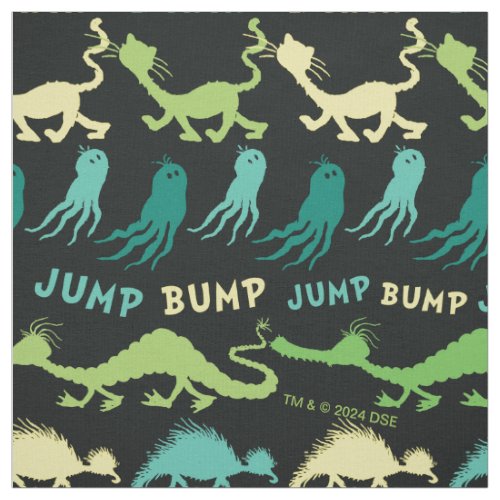 Dr Seuss  Bump Jump Hallowen Pattern Fabric