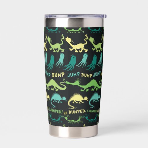 Dr Seuss  Bump Jump Hallowen Pattern Insulated Tumbler