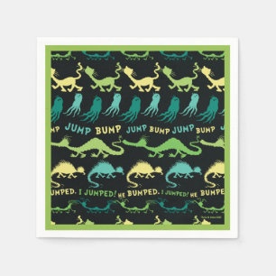 Dr. Seuss "Bump Jump" Hallowen Pattern Napkins