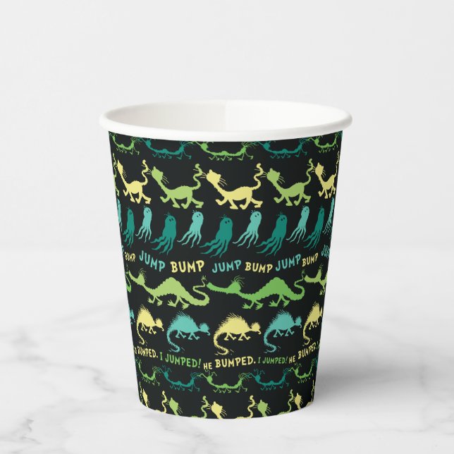 Dr. Seuss | "Bump Jump" Hallowen Pattern Paper Cups (Left)
