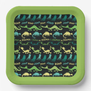 Dr. Seuss "Bump Jump" Hallowen Pattern Paper Plates