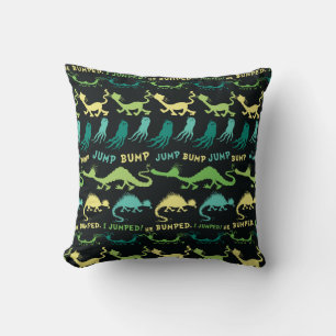Dr. Seuss "Bump Jump" Hallowen Pattern Throw Pillow