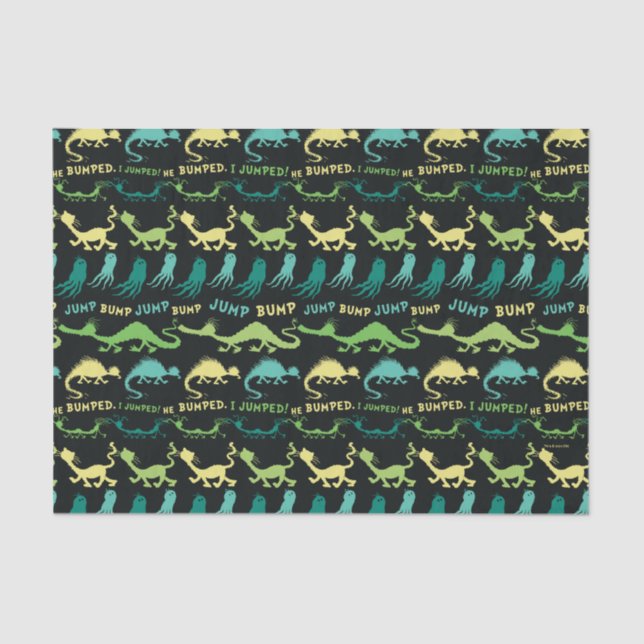 Dr. Seuss | "Bump Jump" Hallowen Pattern Tissue Paper (Front)