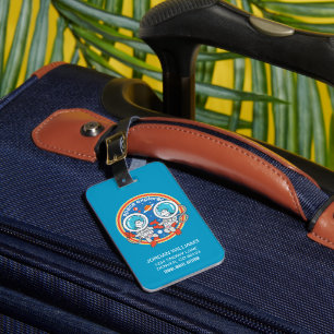 Dr. Seuss   Cadet One Cadet Two Space Explorer Luggage Tag