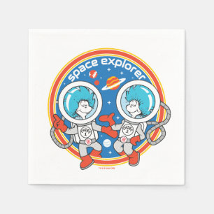 Dr. Seuss Cadet One Cadet Two Space Explorer Napkins