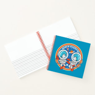 Dr. Seuss Cadet One Cadet Two Space Explorer Notebook