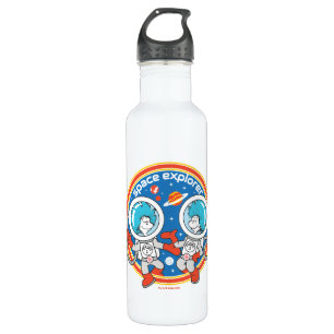 Dr. Seuss Cadet One Cadet Two Space Explorer Stainless Steel Water Bottle