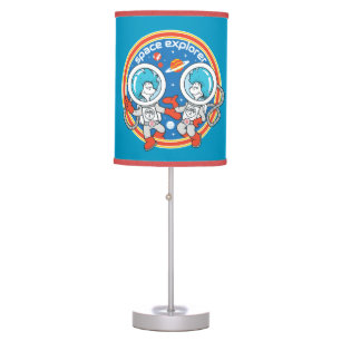 Dr. Seuss   Cadet One Cadet Two Space Explorer Table Lamp