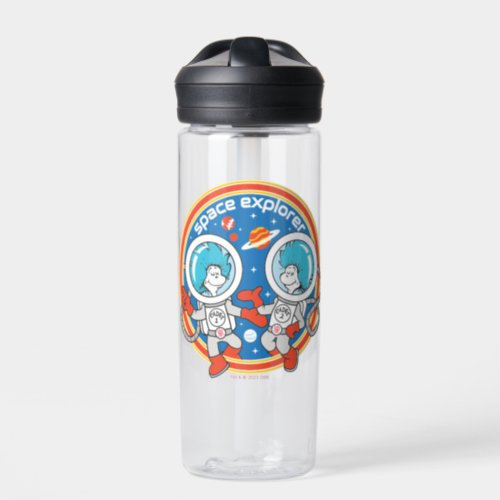 Dr Seuss  Cadet One Cadet Two Space Explorer Water Bottle