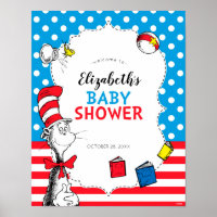 Dr. Seuss - Cat in the Hat Baby Shower Welcome
