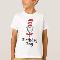 Dr. Seuss Cat in the Hat Birthday Boy