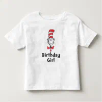 Girls cat in the hat outlet shirt