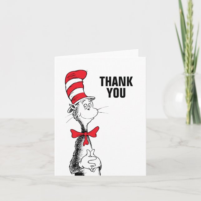 Dr. Seuss | Cat in the Hat Birthday Thank You (Front)