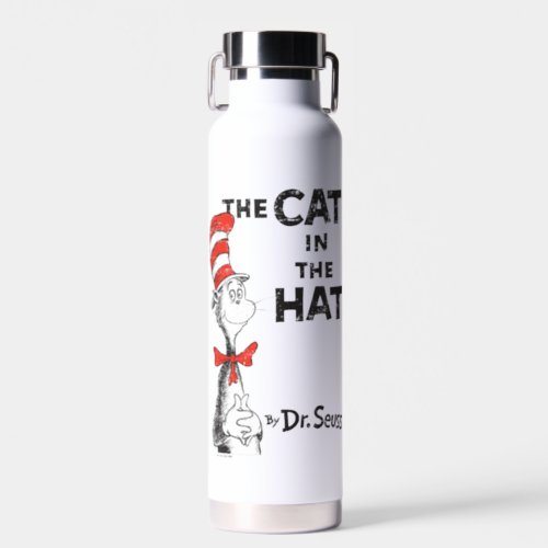 Dr Seuss  Cat in the Hat Book Water Bottle