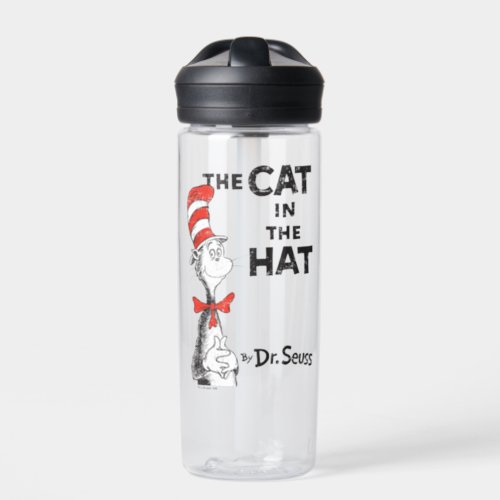 Dr Seuss  Cat in the Hat Book Water Bottle