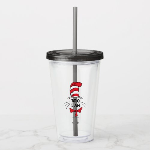 Dr Seuss  Cat in the Hat _ Brother Acrylic Tumbler