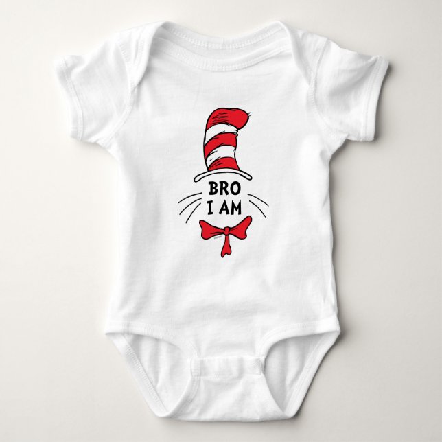 Dr. Seuss | Cat in the Hat - Brother Baby Bodysuit (Front)
