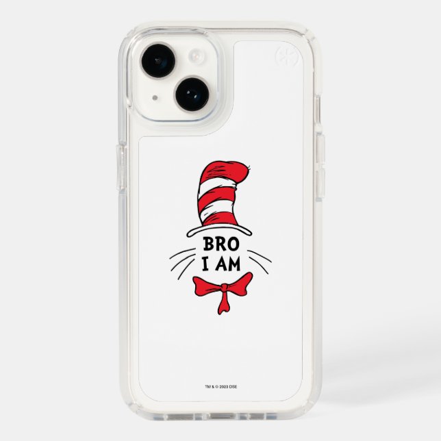 Dr. Seuss | Cat in the Hat - Brother Speck iPhone Case (Front)
