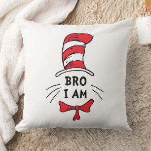 Dr. Seuss Cat in the Hat - Brother Throw Pillow