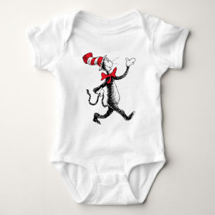 Dr. Seuss Cat in the Hat Cat Walk Baby Bodysuit