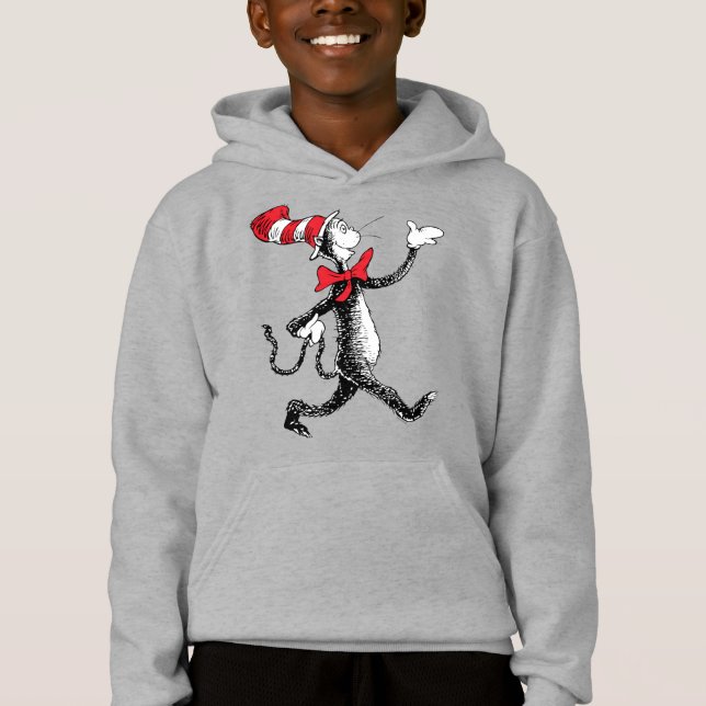 Dr. Seuss | Cat in the Hat Cat Walk Hoodie (Front)
