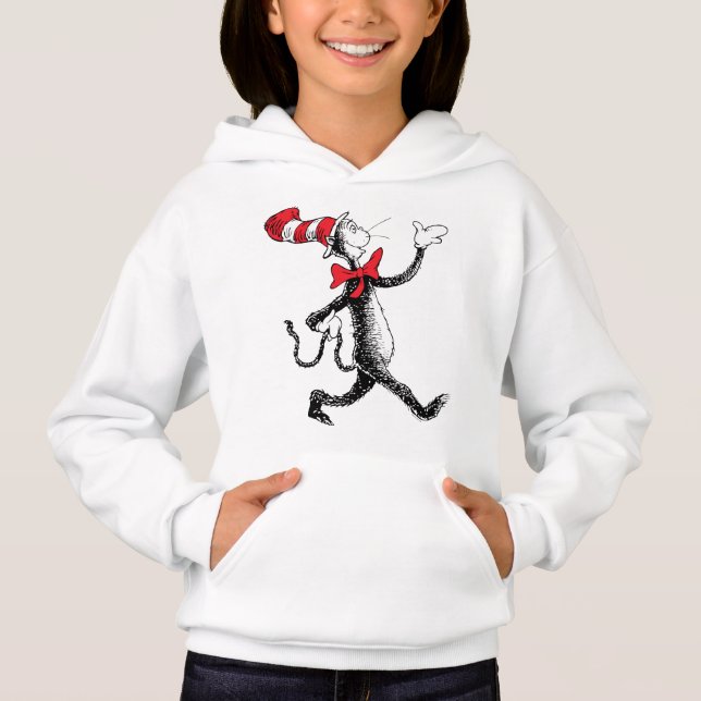 Dr. Seuss | Cat in the Hat Cat Walk Hoodie (Front)