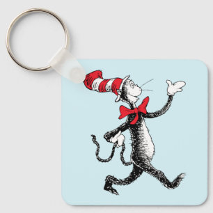 Dr. Seuss   Cat in the Hat Cat Walk Keychain