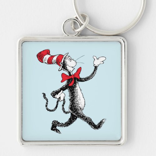 Dr Seuss  Cat in the Hat Cat Walk Keychain
