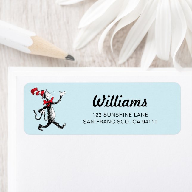 Dr. Seuss | Cat in the Hat Cat Walk Label (Insitu)