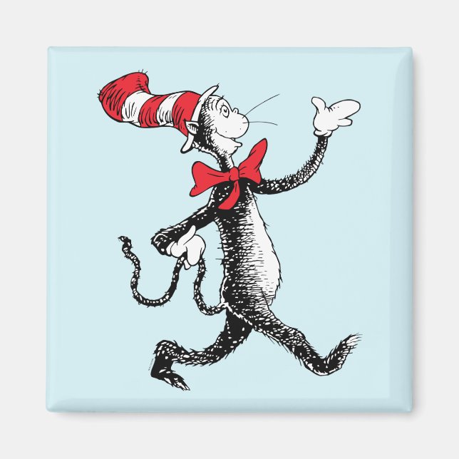 Dr. Seuss | Cat in the Hat Cat Walk Magnet (Front)